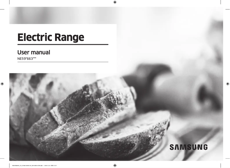 Page 1 de la notice Manuel utilisateur Samsung NE59R6631SG/AA