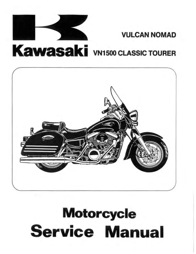 Page 1 de la notice Manuel utilisateur Kawasaki VN1500 (2001)