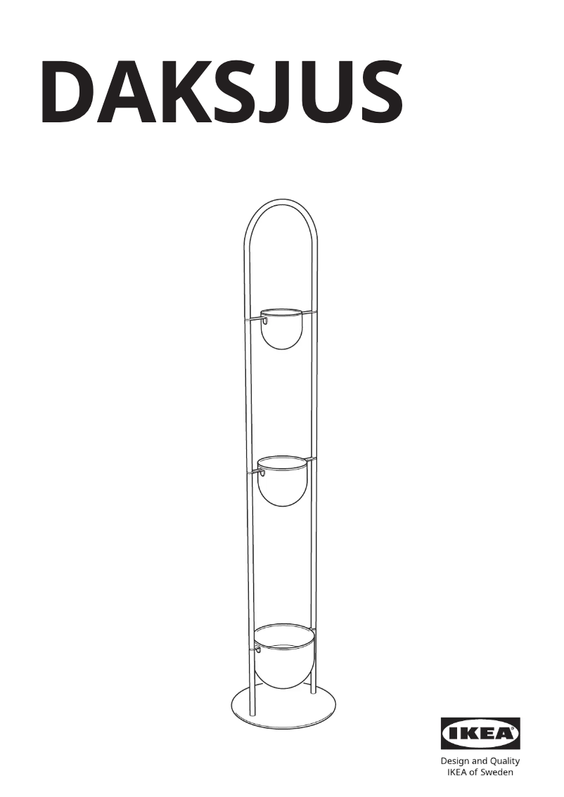 Image de la première page du manuel de l'appareil DAKSJUS 205.670.25