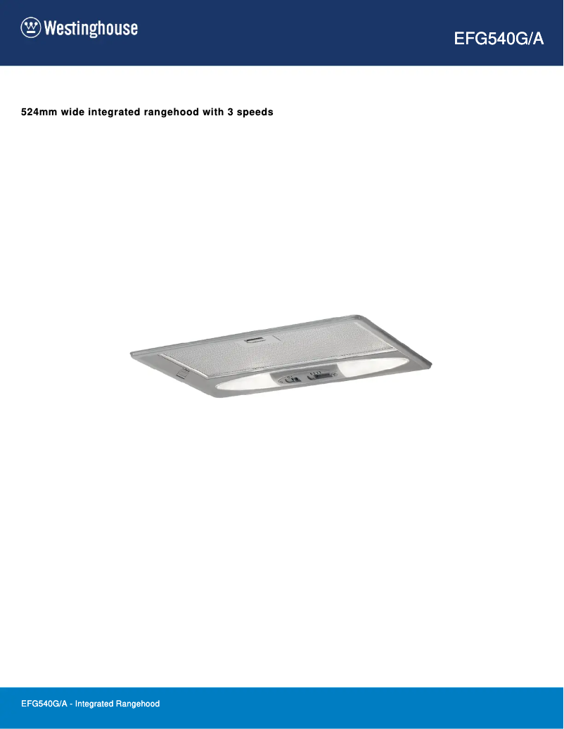 Image de la première page du manuel de l'appareil EFG540G/A