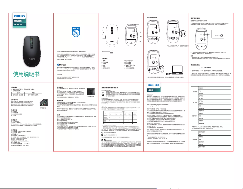 First page image of the manual for SPK9617