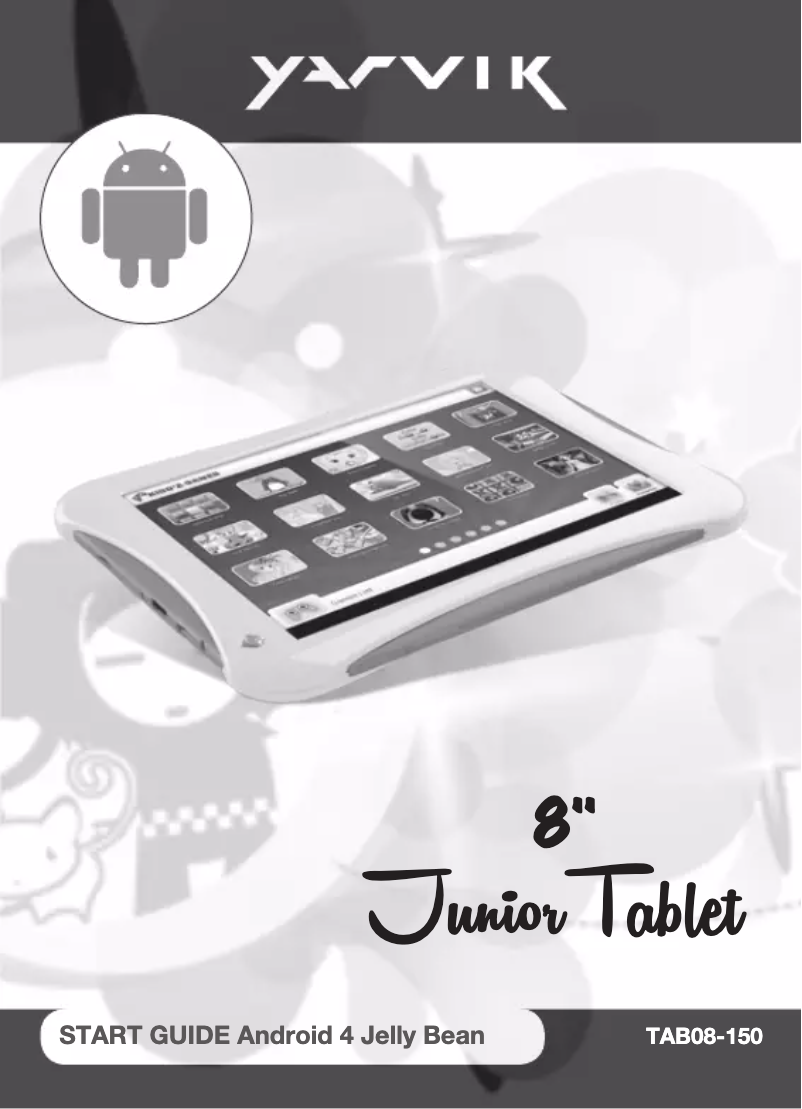 Image de la première page du manuel de l'appareil Junior 8"