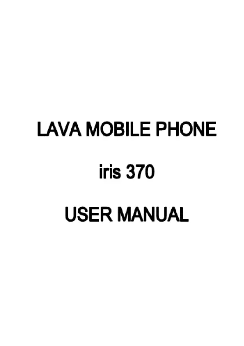 Image de la première page du manuel de l'appareil Iris 370