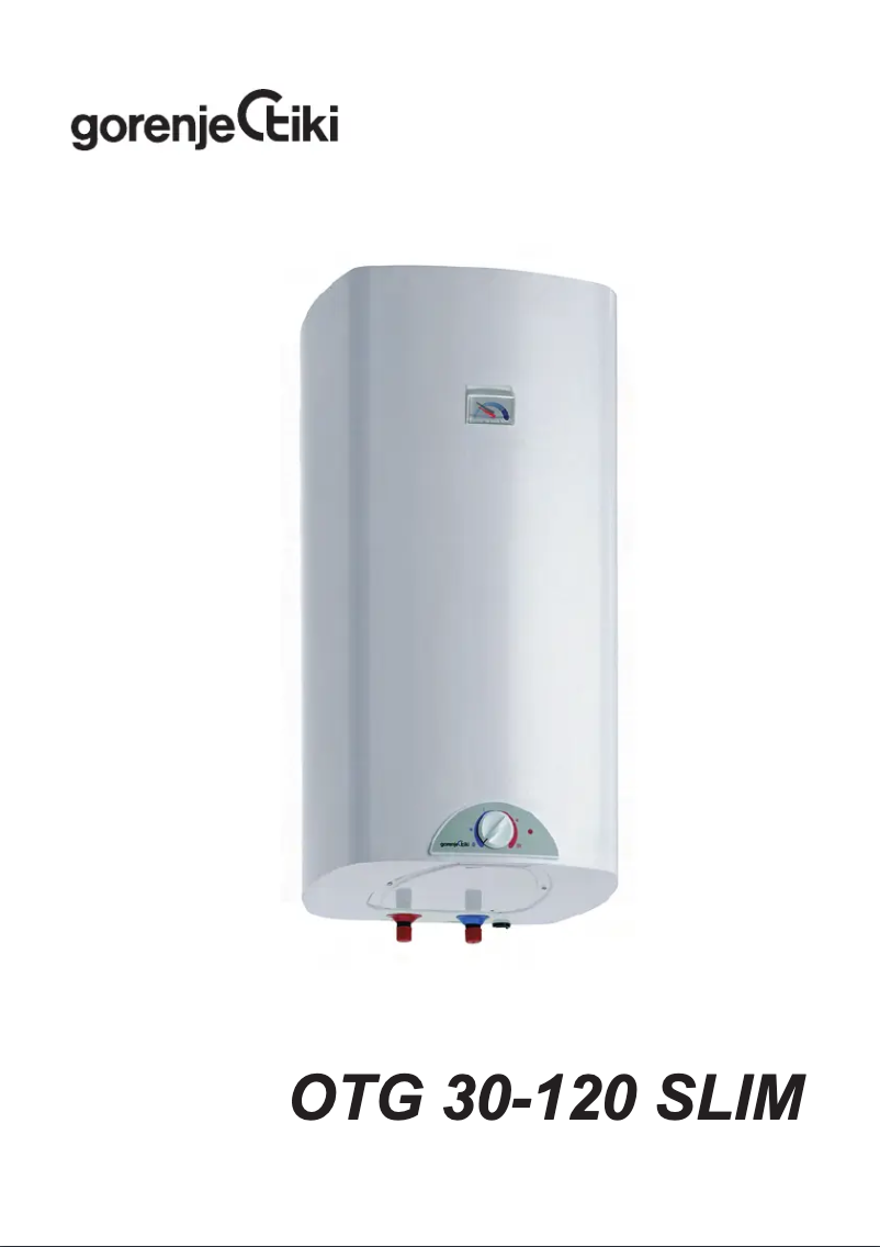 Page 1 de la notice Manuel utilisateur Gorenje OTG50SLIM/GA