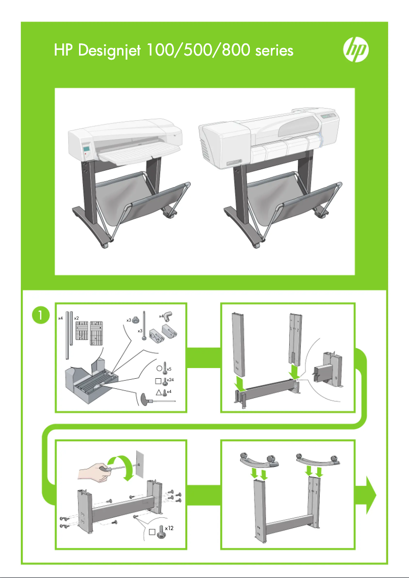 Image de la première page du manuel de l'appareil DesignJet 800