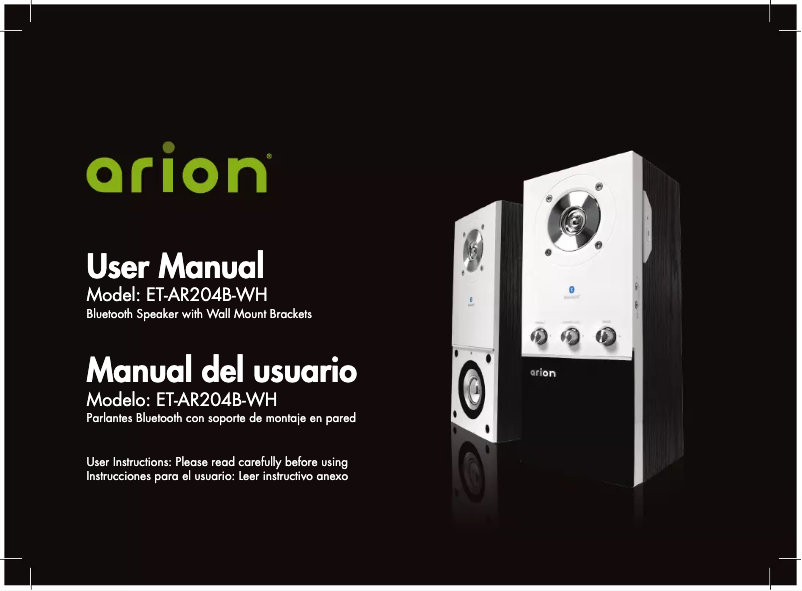 Page 1 de la notice Manuel utilisateur Eagle Arion ET-AR204B