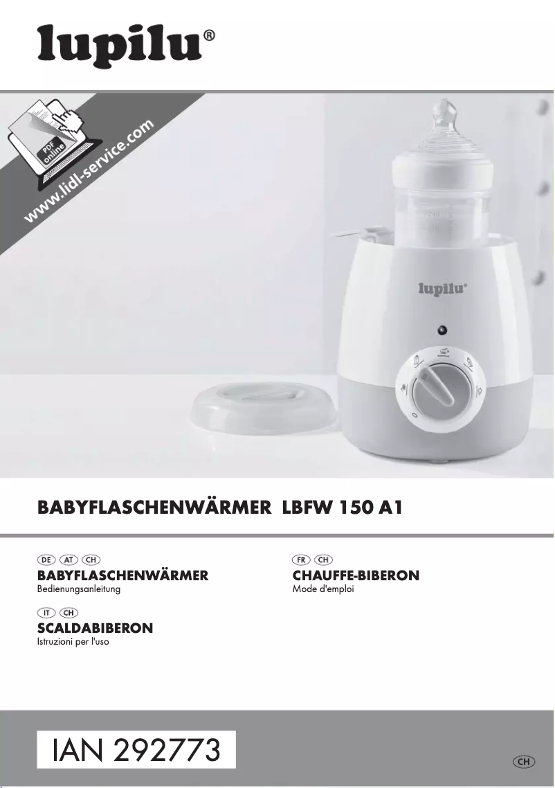 Page 1 de la notice Manuel utilisateur Lupilu LBFW 150 A1