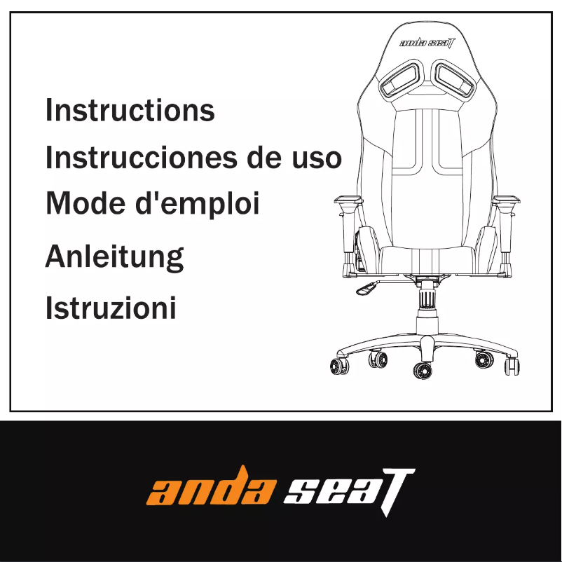 Page n°1 - Manuel utilisateur Anda Seat Axe