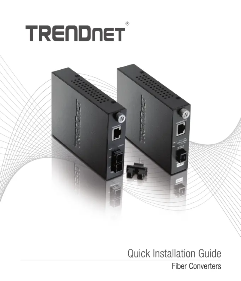 Page 1 of the manual User Manual TRENDnet TFC-110MST