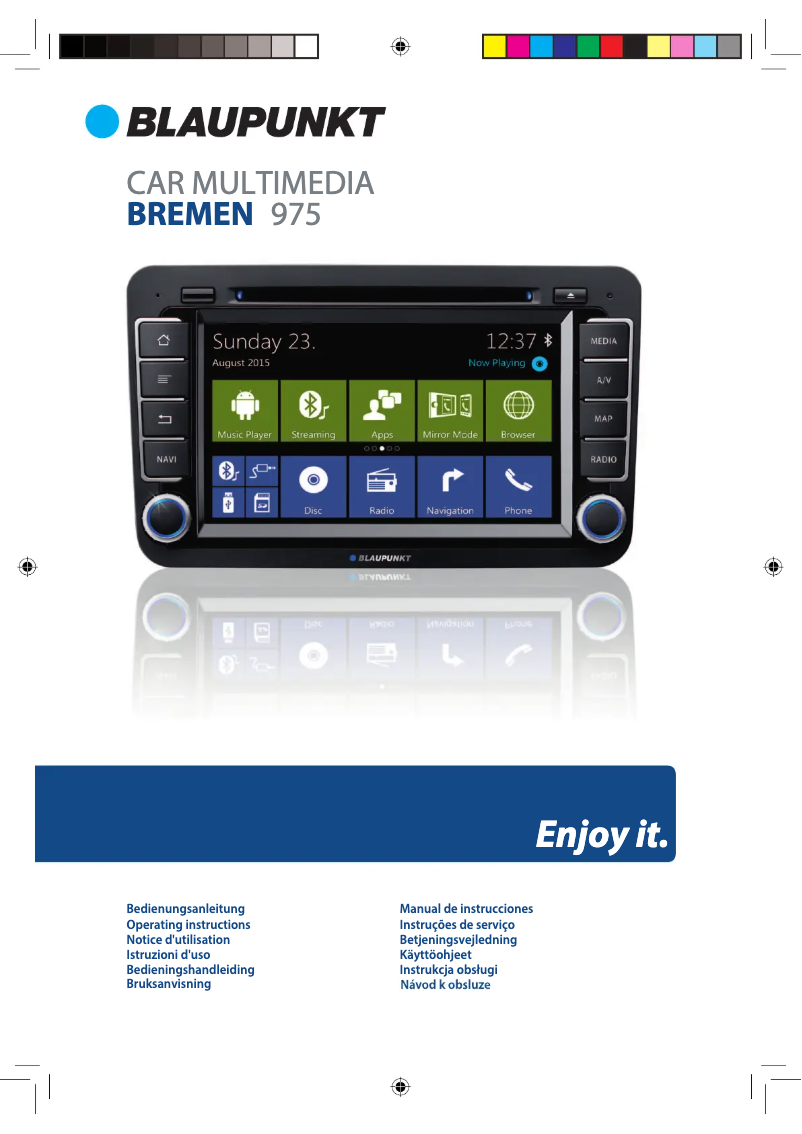 Página 1 del manual Manual de usuario Blaupunkt Bremen 975