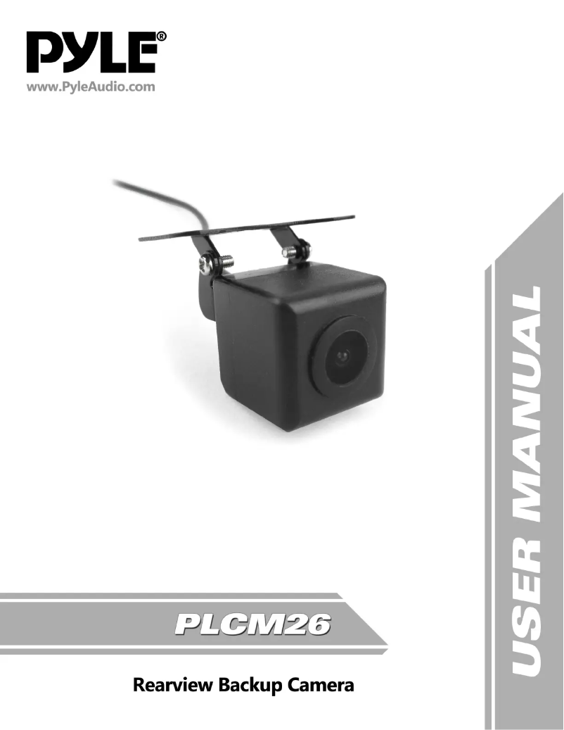 Page n°1 - Manuel utilisateur Pyle PLCM26