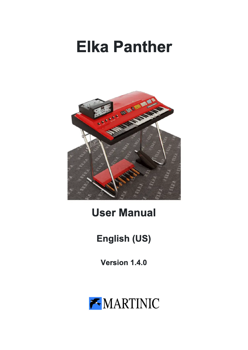 Página 1 del manual Manual de usuario MARTINIC Elka Panther