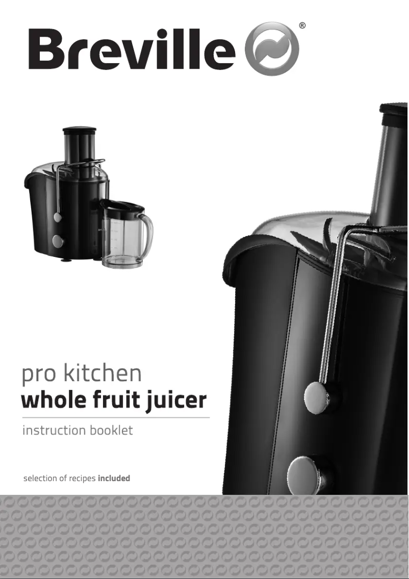 Page 1 de la notice Manuel utilisateur Breville VFJ016