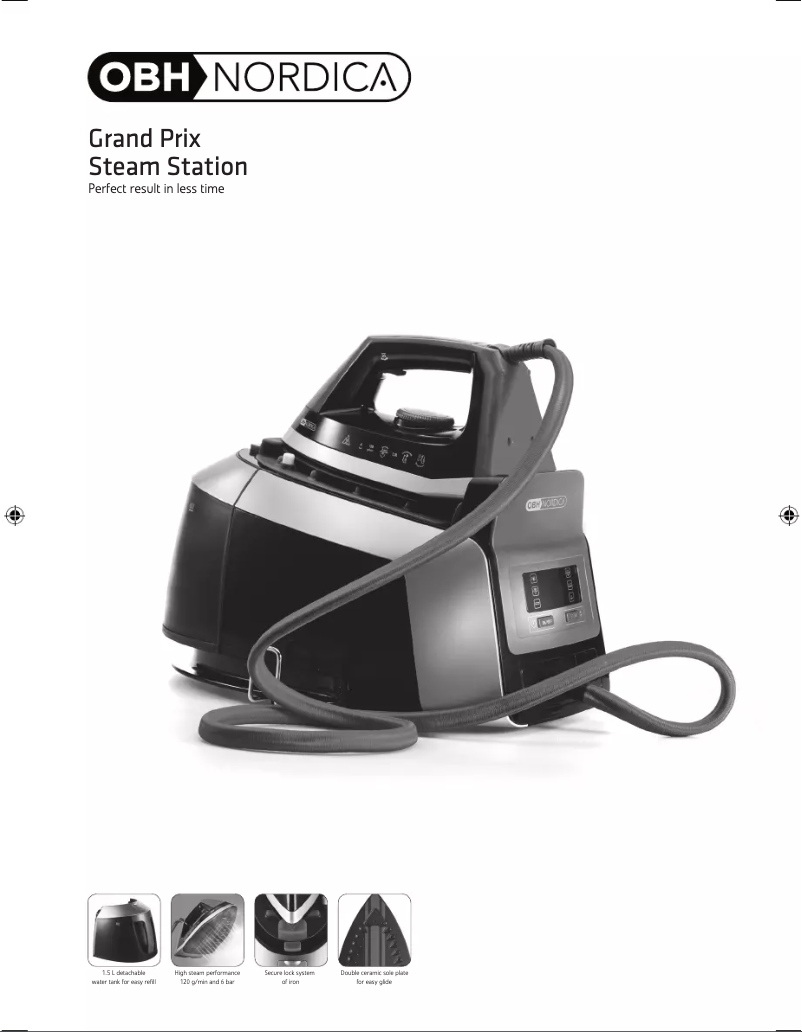 Page n°1 - Manuel utilisateur OBH Nordica Grand Prix