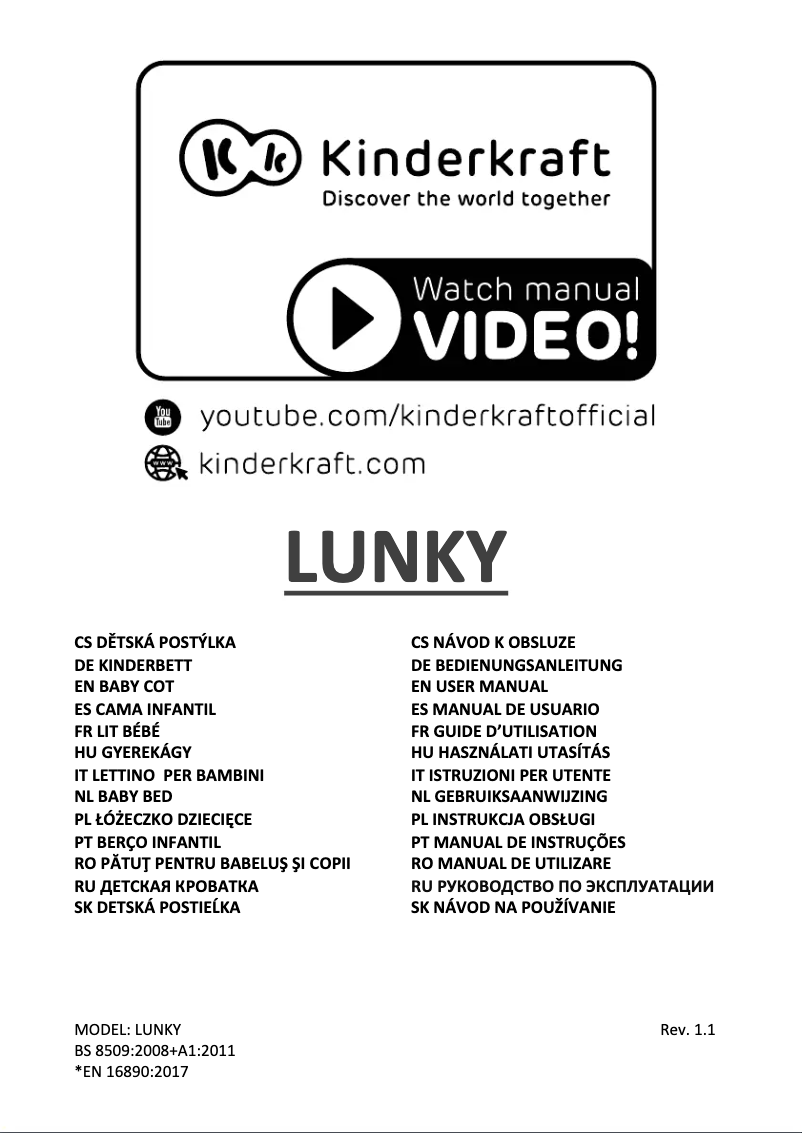 Image de la première page du manuel de l'appareil LUNKY