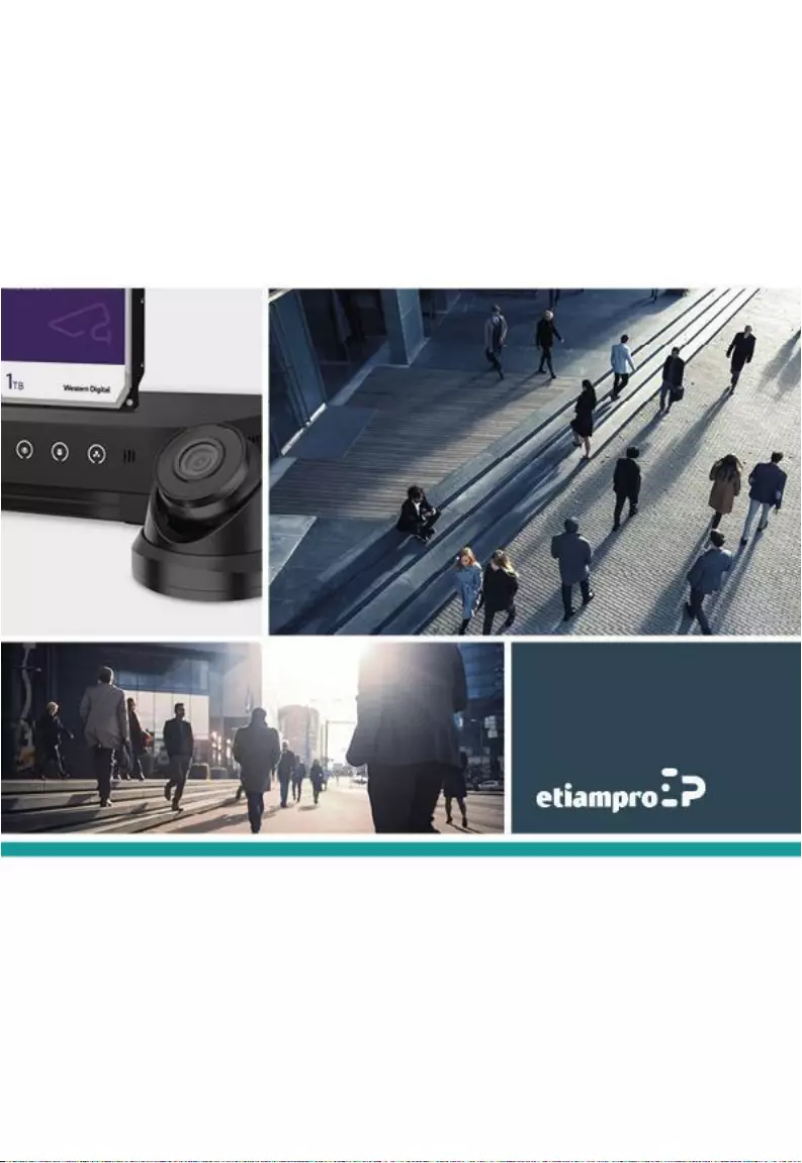 Page n°1 - Guide de démarrage rapide EtiamPro ECAMIP801