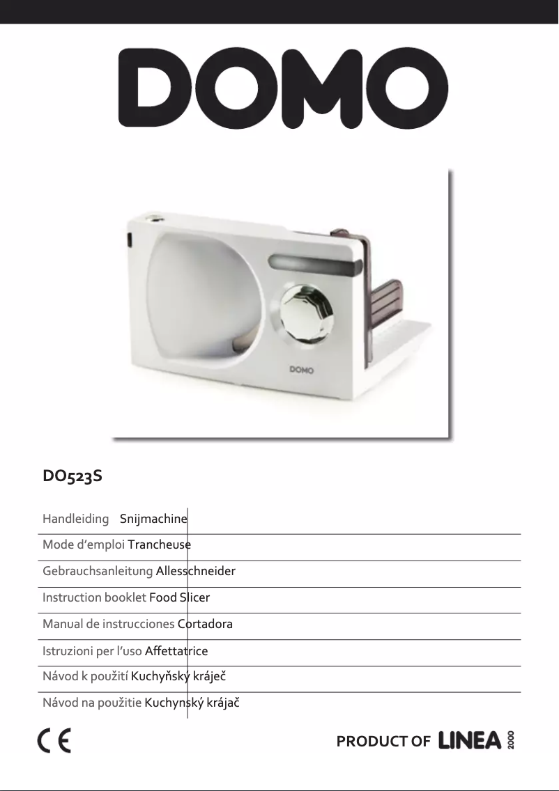 Image de la première page du manuel de l'appareil DO523S