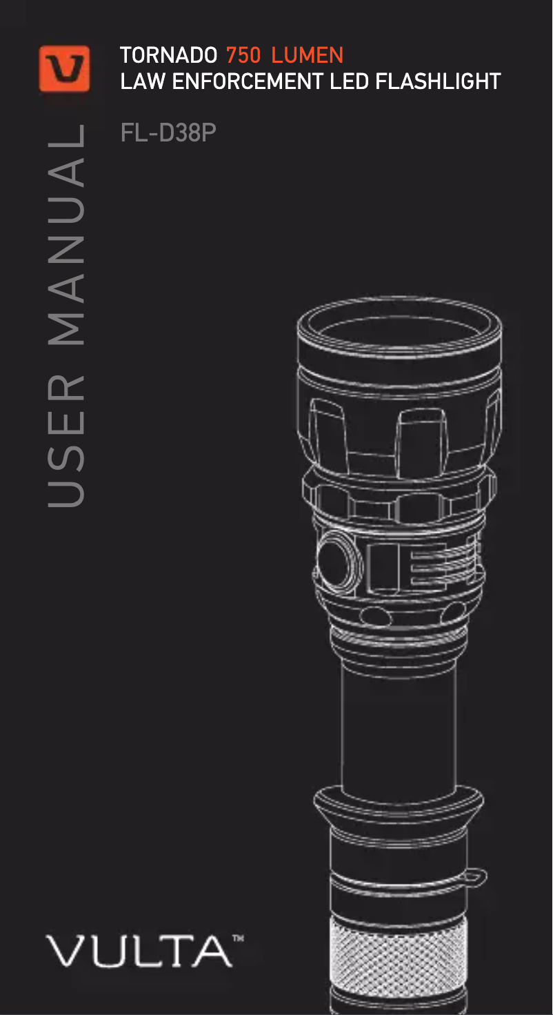 Page 1 de la notice Manuel utilisateur Vulta Tornado 750