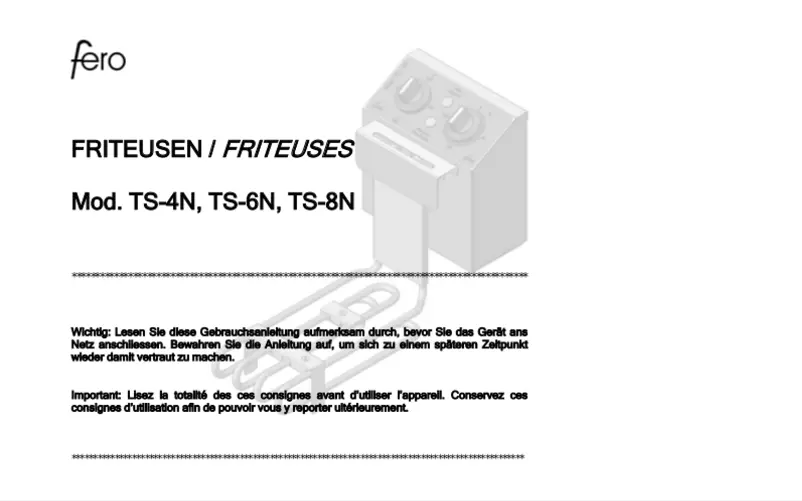 Page 1 de la notice Manuel utilisateur Fero H9400 TS-4N