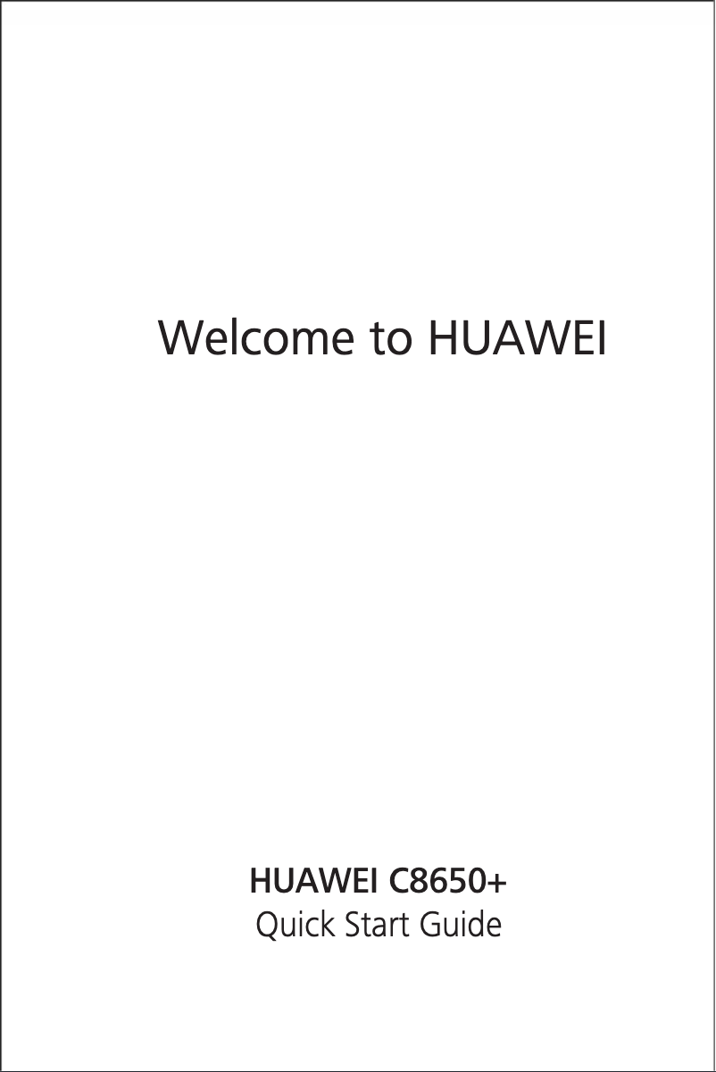 Image de la première page du manuel de l'appareil C8650+