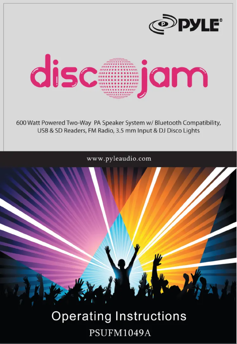 Image de la première page du manuel de l'appareil PSUFM1049A