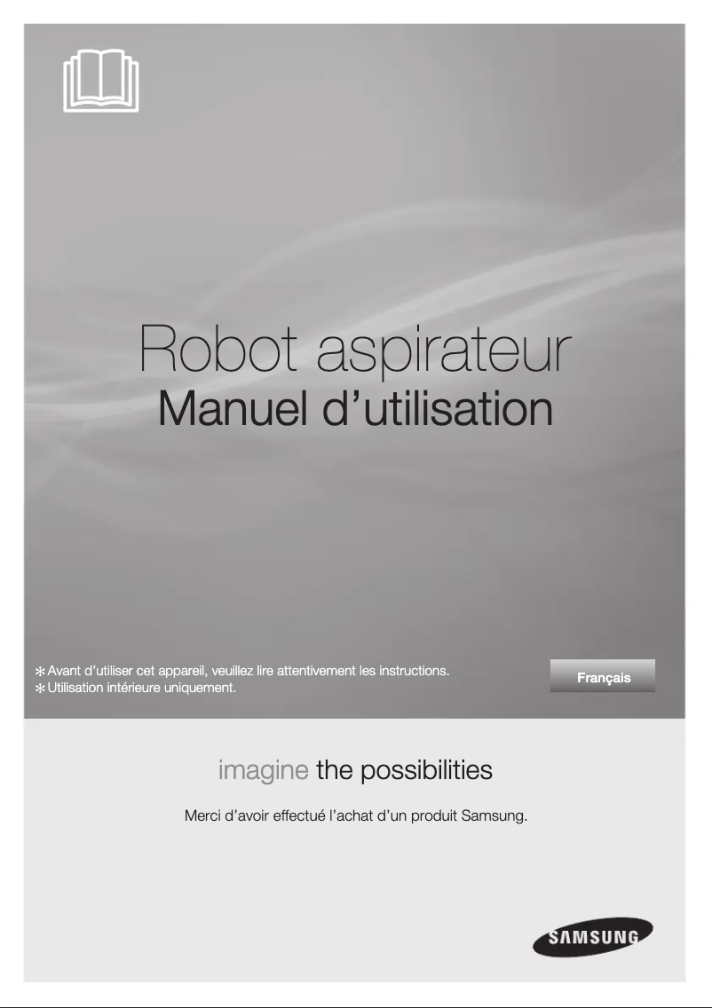 Page 1 de la notice Manuel utilisateur Samsung SR8937