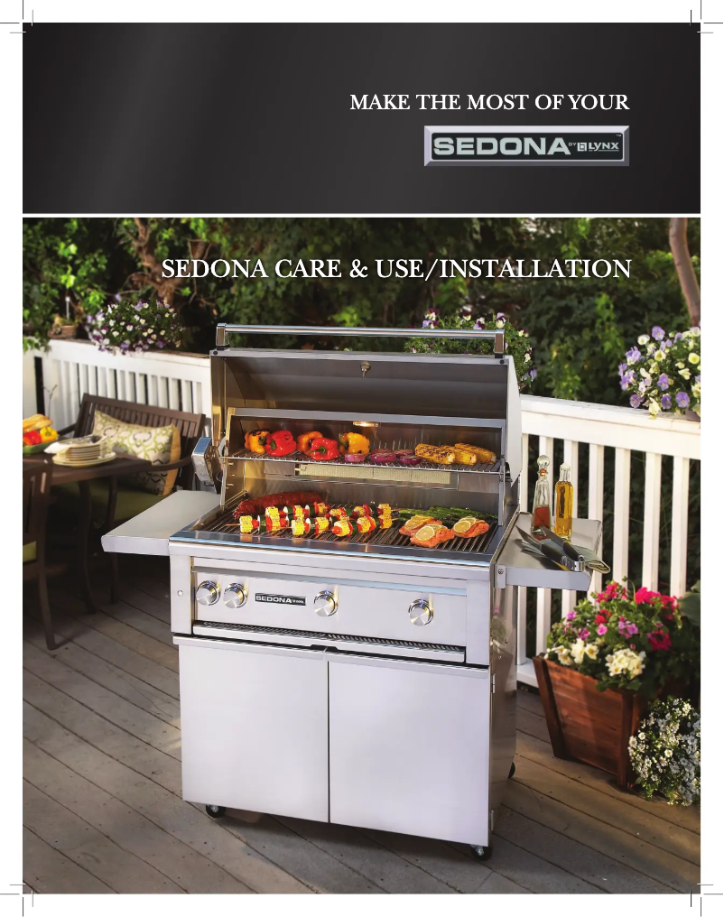 Page 1 de la notice Manuel utilisateur Sedona L500PSR NG