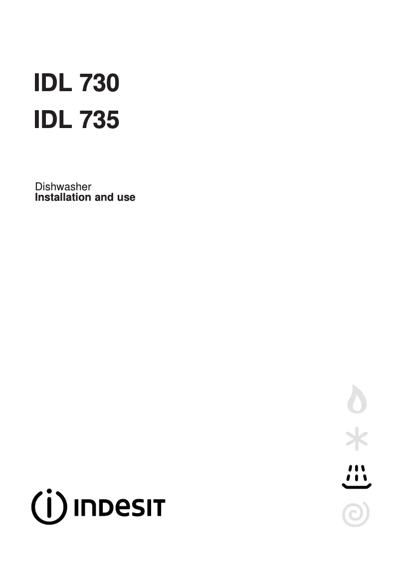 Page 1 de la notice Manuel utilisateur Indesit IDL 730