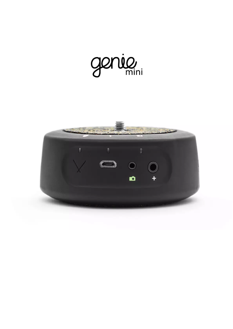 Page 1 de la notice Manuel utilisateur Syrp Genie Mini