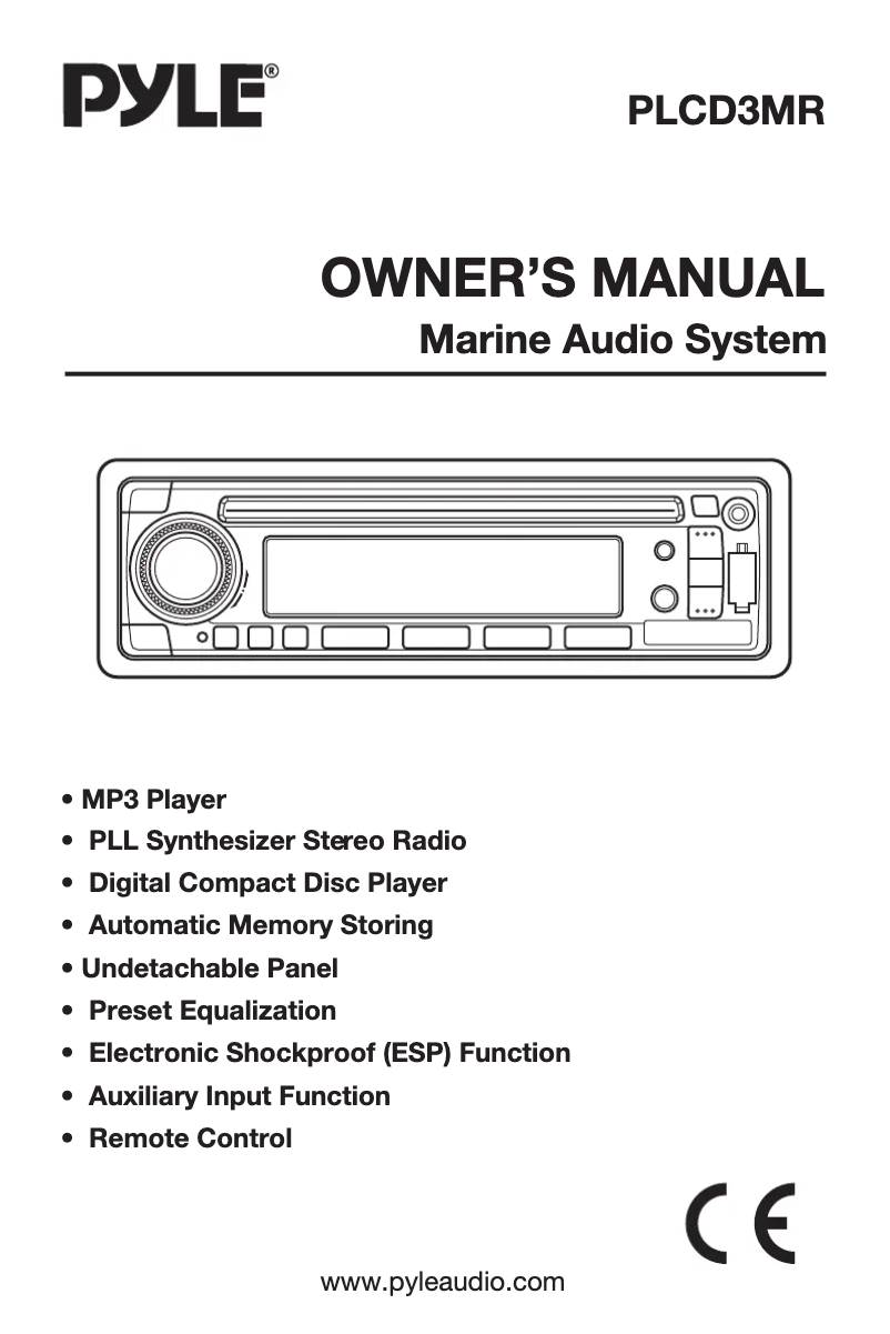 Imagen de la primera página del manual del dispositivo PLCD3MR