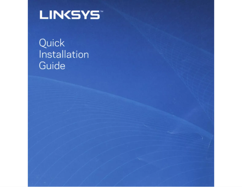 Page 1 de la notice Manuel utilisateur Linksys SE3005