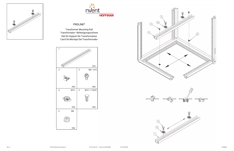 Image de la première page du manuel de l'appareil PTR6