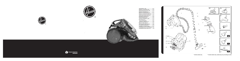 Page n°1 - Manuel utilisateur Hoover KS60H&CAR011