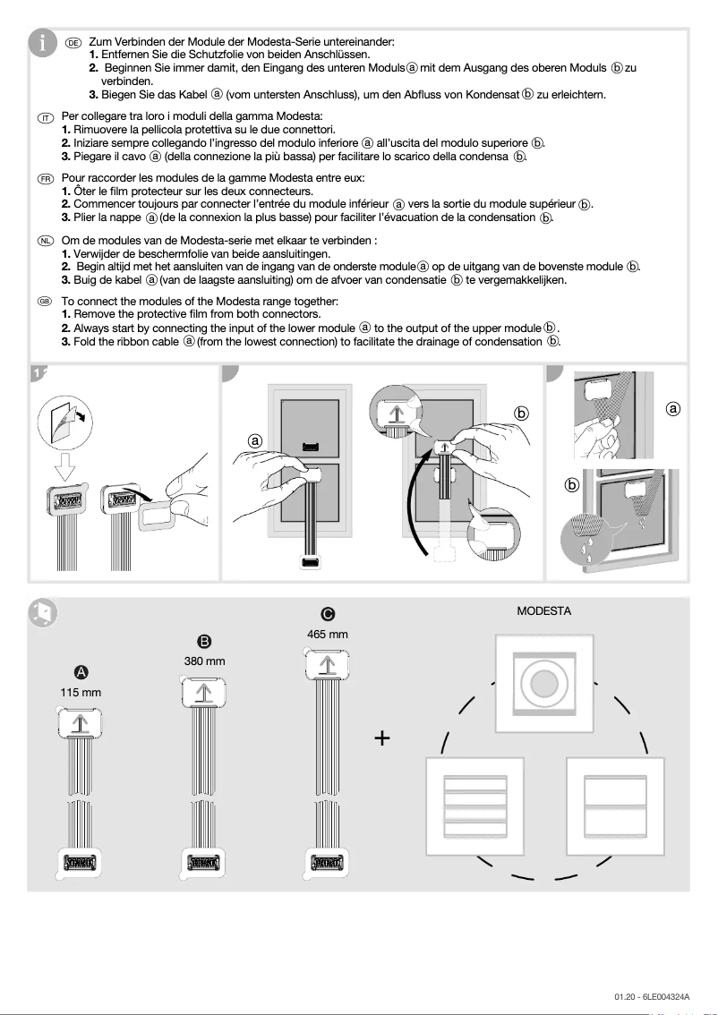 Page n°1 - Manuel utilisateur Hager REH301X