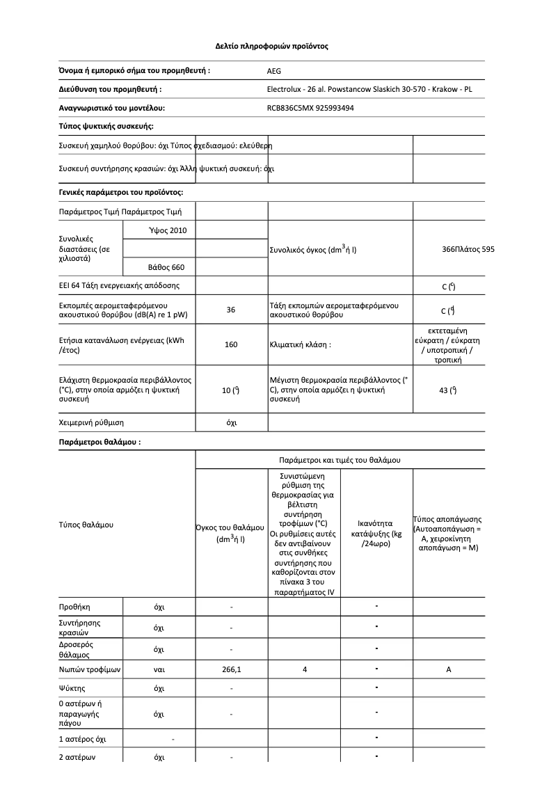 Image de la première page du manuel de l'appareil RCB836C5MX