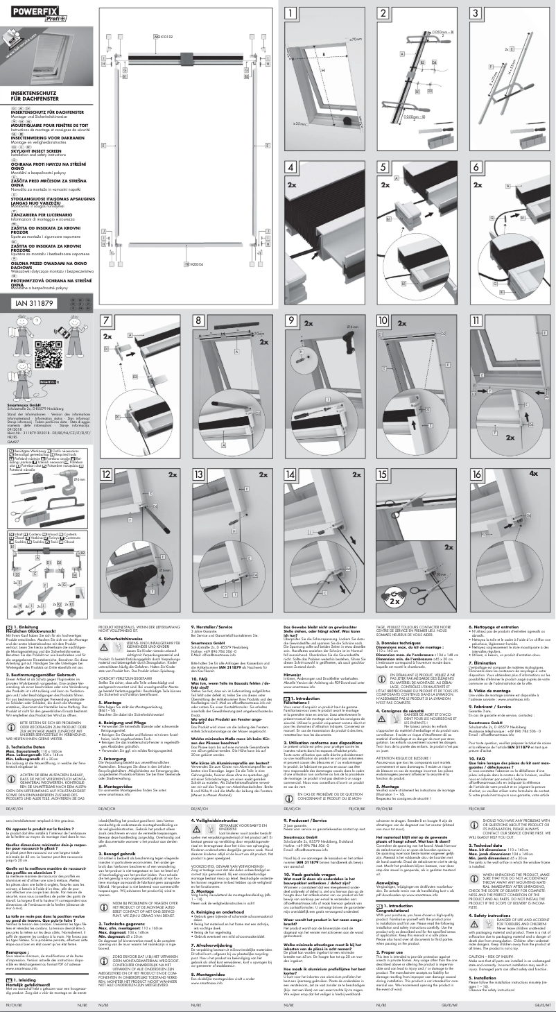 Página 1 del manual Manual de usuario Powerfix QA 447