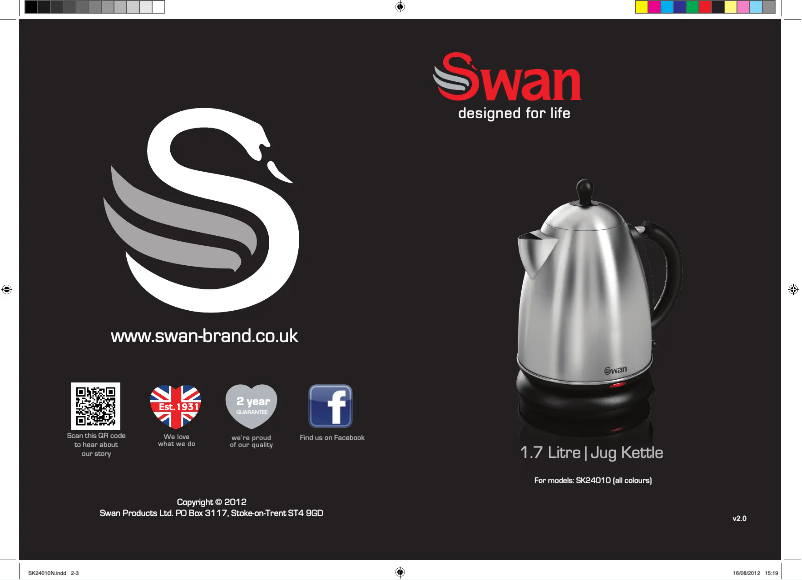 Image de la première page du manuel de l'appareil SK24010TELN