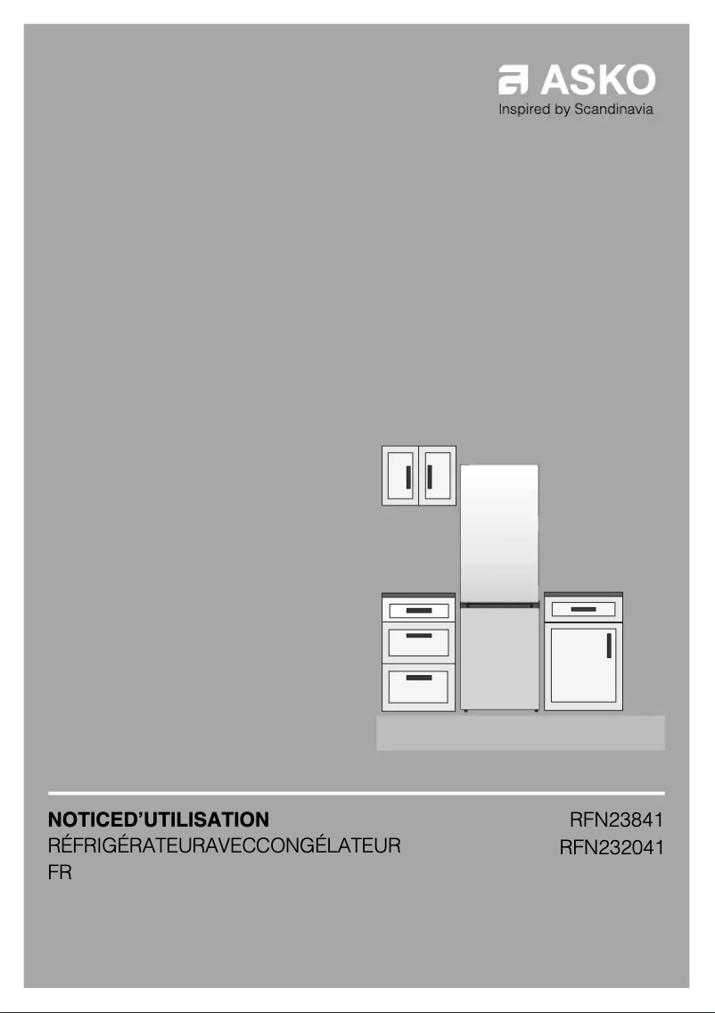 Page n°1 - Manuel utilisateur Asko RFN23841S
