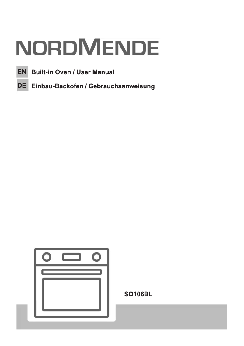 Page n°1 - Manuel utilisateur Nordmende SO106BL