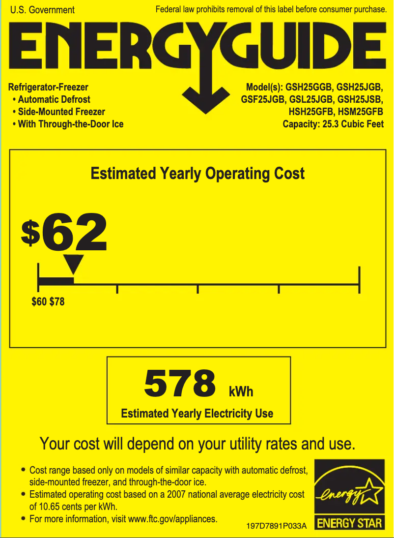 Imagen de la primera página del manual del dispositivo GSH25JGBBB