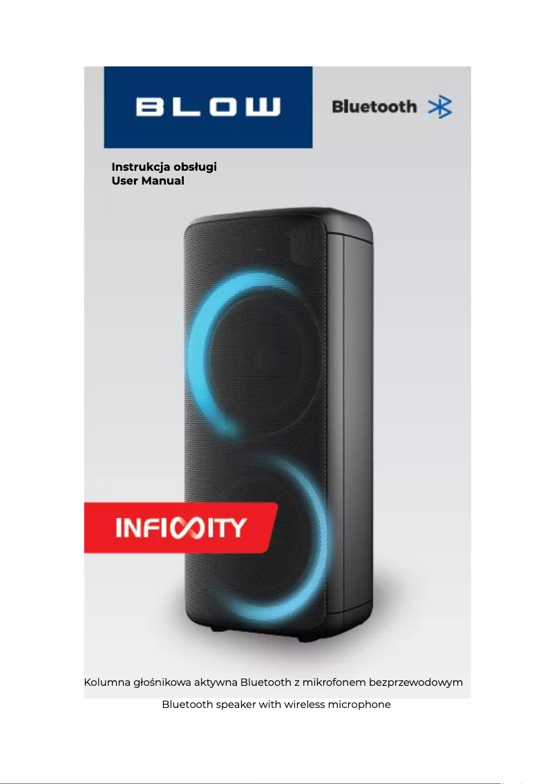 Página 1 del manual Manual de usuario BLOW Infinity