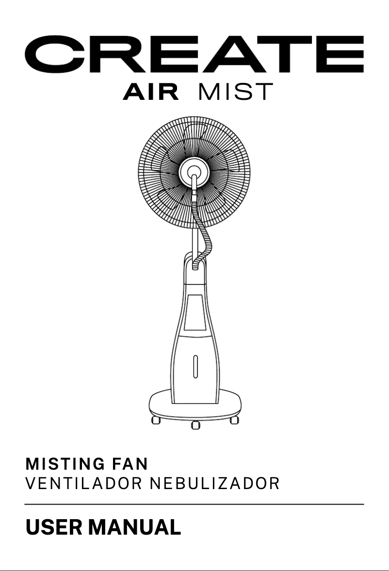 Image de la première page du manuel de l'appareil Air Mist