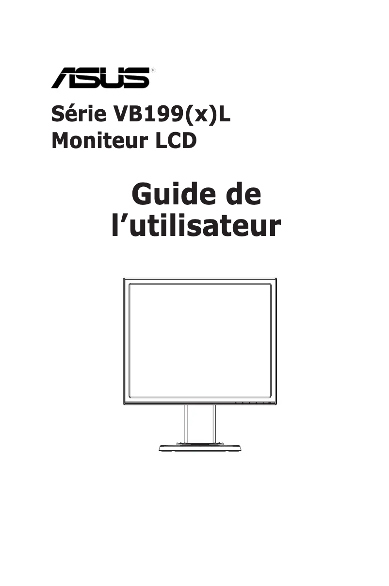 Image de la première page du manuel de l'appareil VB199TL