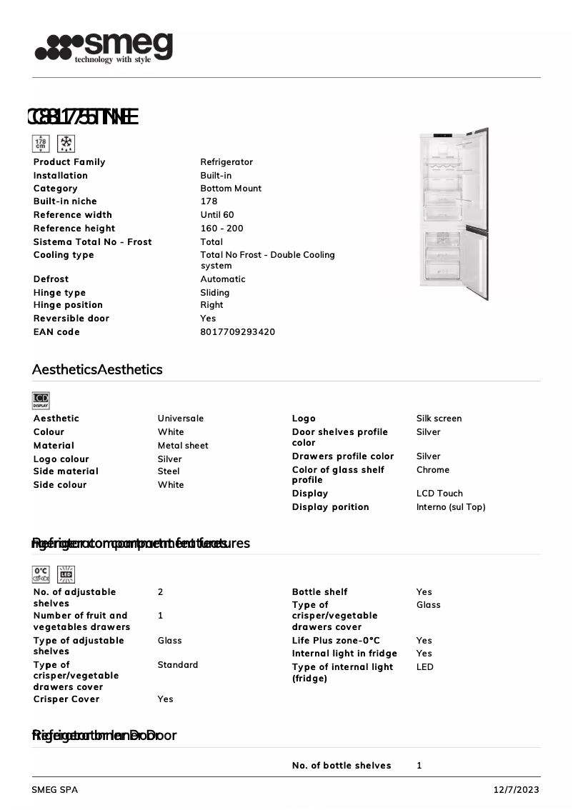 Image de la première page du manuel de l'appareil C8175TNE