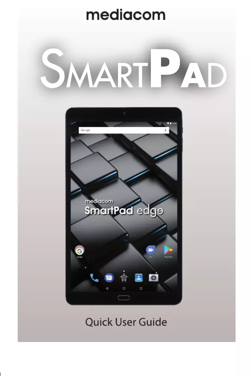 Imagen de la primera página del manual del dispositivo Smartpad Edge 10 M-SP10EG