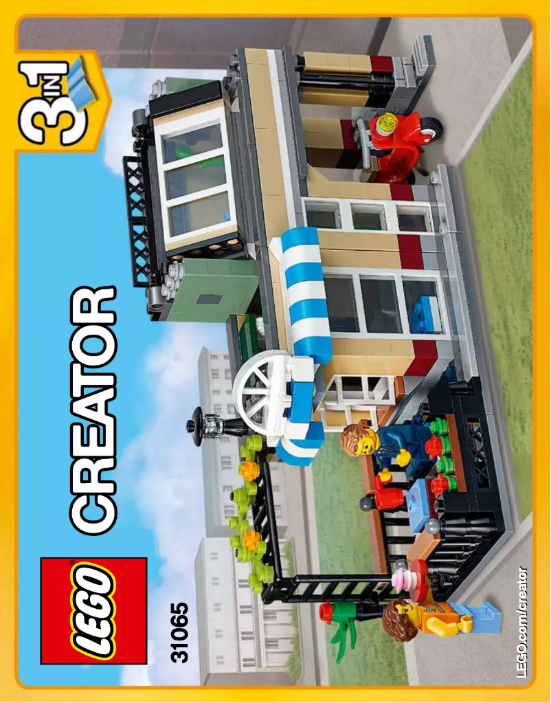 Page n°1 - Manuel utilisateur Lego Creator 31065