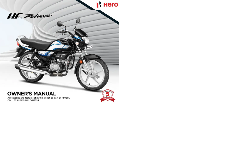 Page n°1 - Manuel utilisateur Hero HF-Deluxe (2023)