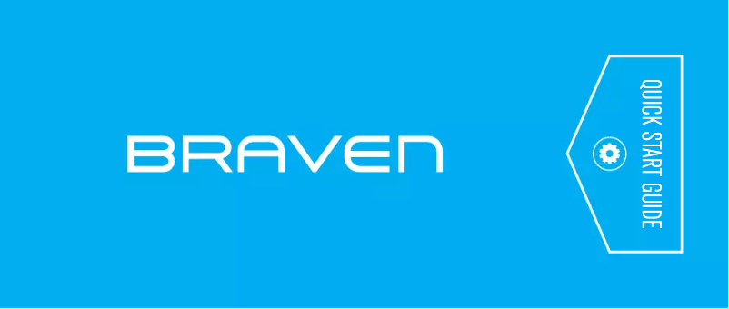 Página 1 del manual Manual de usuario Braven 710