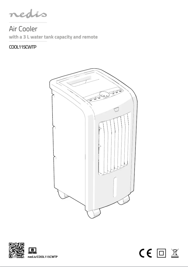 Image de la première page du manuel de l'appareil COOL115CWTP
