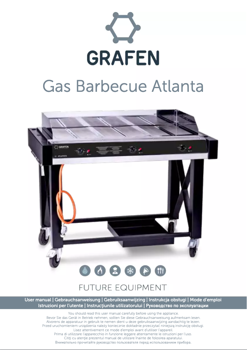 Page 1 of the manual User Manual Grafen Atlanta